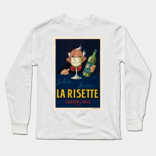 La Risette France Vintage Poster 1926 Long Sleeve T-Shirt